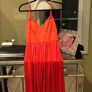 Bright Orange BCBG Maxi Dress